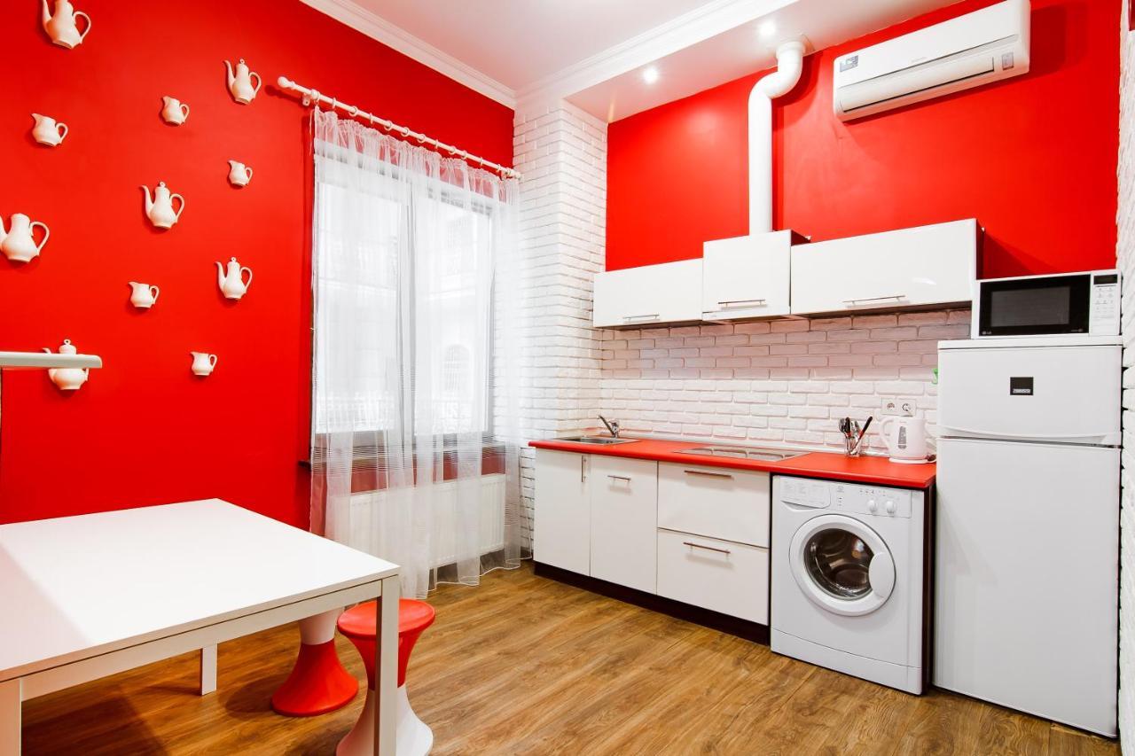 Modern Apartment In The City Center In A New Building Odessa Buitenkant foto